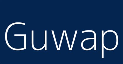 guwap meaning